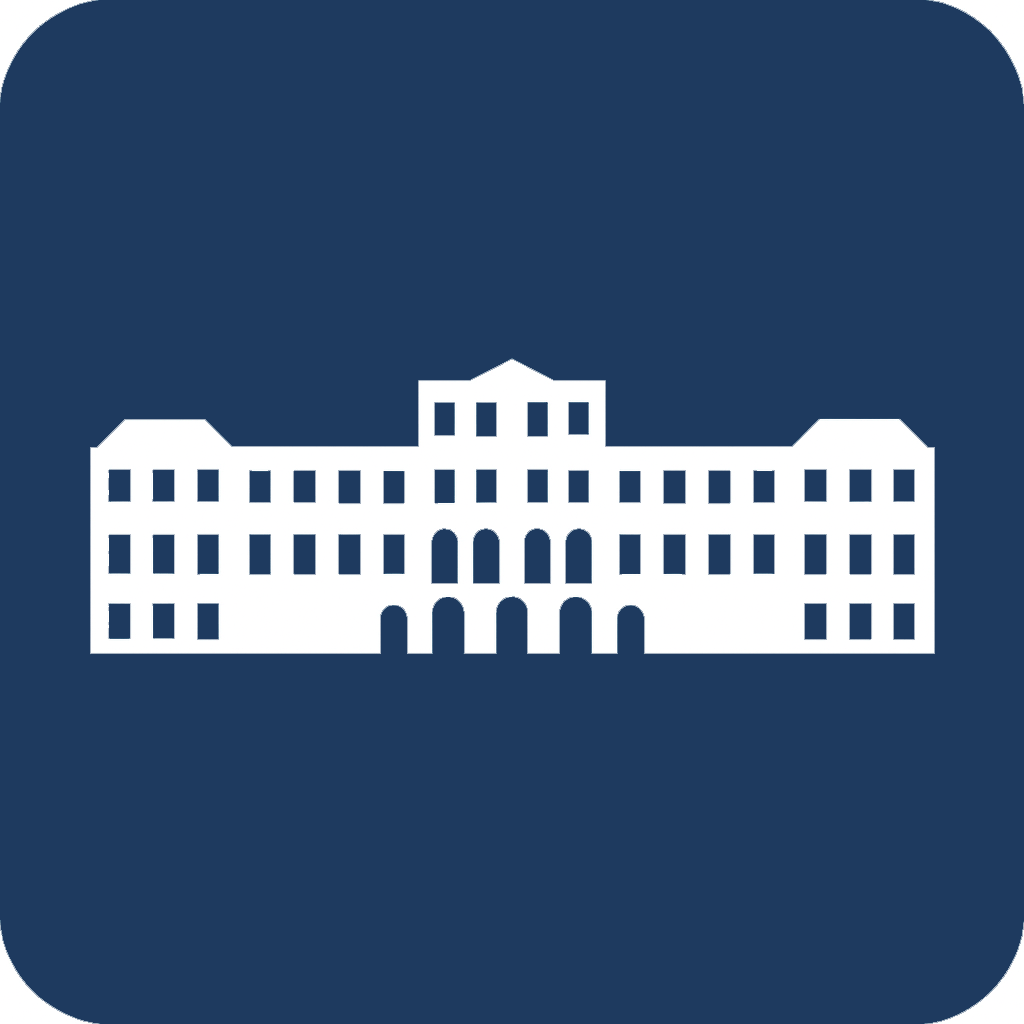 Icon of a large historic building.